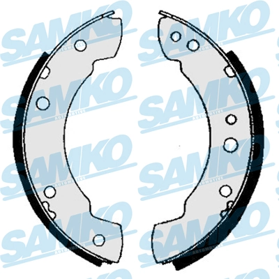Jeu de mâchoires de frein SAMKO 81210