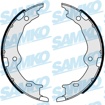Brake Shoe Set, parking brake