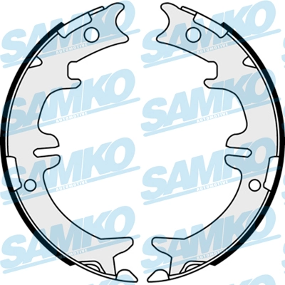 Brake Shoe Set, parking brake