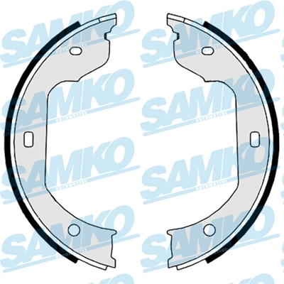 Brake Shoe Set, parking brake