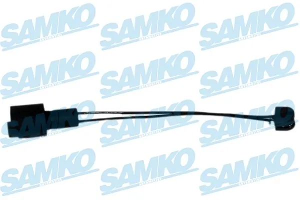 Warning Contact, brake pad wear