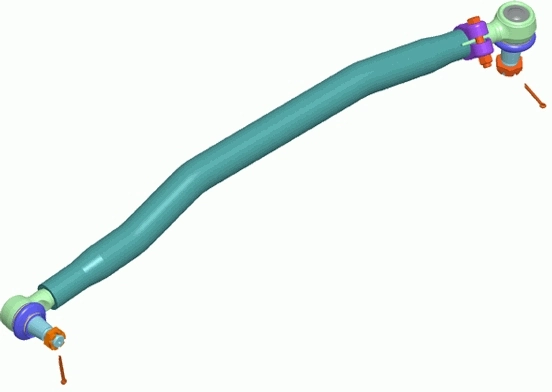 Barre de direction LEMFÖRDER 35806 01