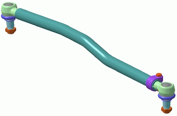 Barre de direction LEMFÖRDER 19904 01