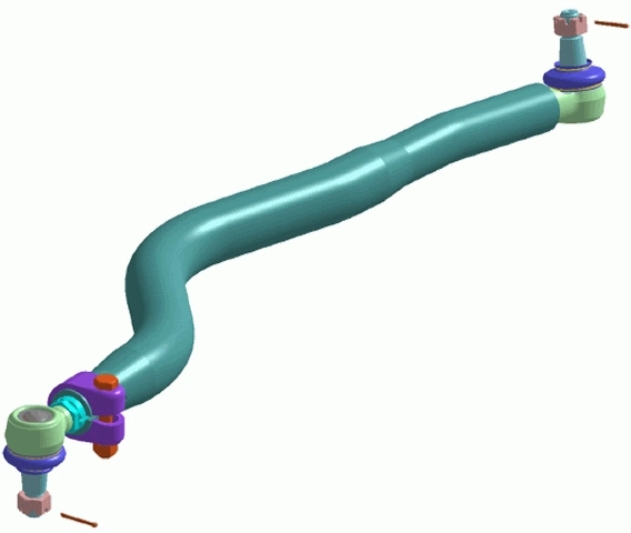 Barre de direction LEMFÖRDER 38805 01