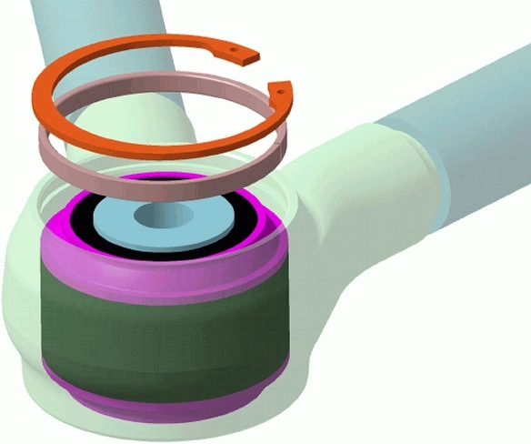 Kit de remise en état, bras de liaison LEMFÖRDER 23197 01