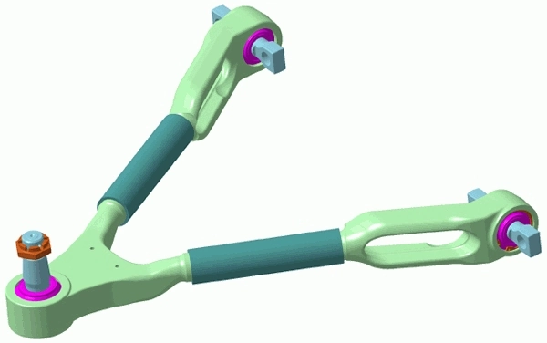 Bras de liaison, suspension de roue LEMFÖRDER 39804 01