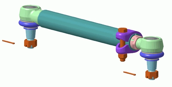 Barre de direction LEMFÖRDER 38237 01