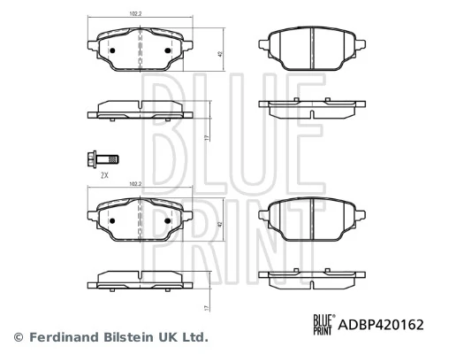 KLOCKI HAM. NISSAN T. TOWNSTAR 1,3/ELECTRIC 21-