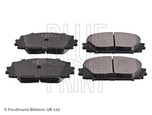 BLUE PRINT ADT342181 — Колодки гальмівні передні дискові Lexus, Toyota (вир-во Blue Print)