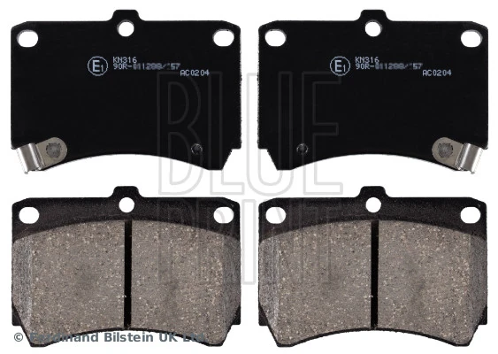 Kit de plaquettes de frein, frein a disque