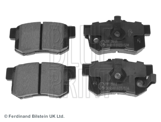 BLUE PRINT ADH24280 — Колодки гальмівні дискові задні Honda (вир-во Blue Print)