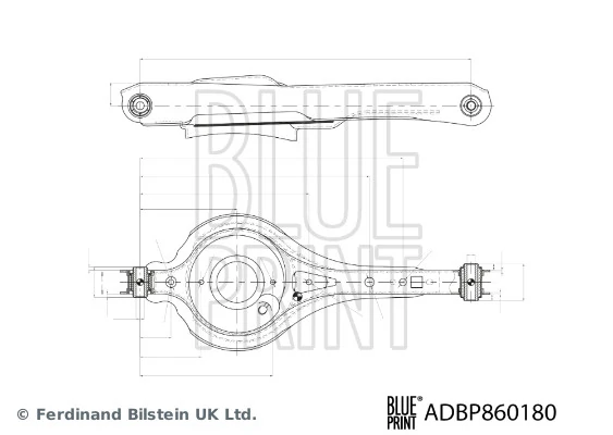 Bras de liaison, suspension de roue BLUE PRINT ADBP860180