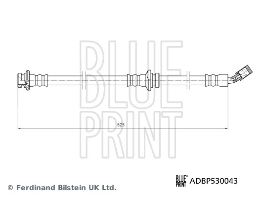 Flexible de frein BLUE PRINT ADBP530043