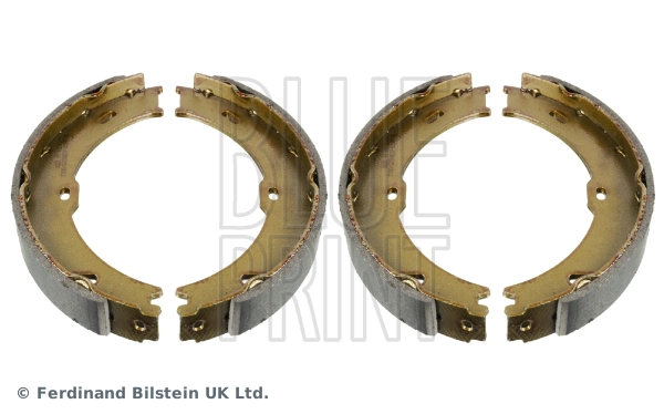 Jeu de mâchoires de frein, frein de stationnement BLUE PRINT ADBP410048