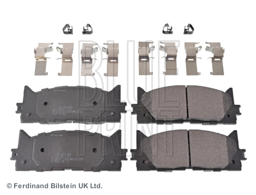 BLUE PRINT ADT342189 — Колодки гальмівні дискові передні Toyota (вир-во Blue Print)