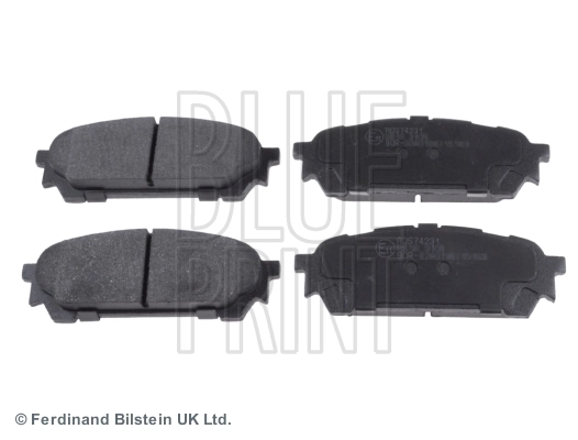BLUE PRINT ADS74231 — Колодки гальмівні задні дискові Subaru (вир-во Blue Print)