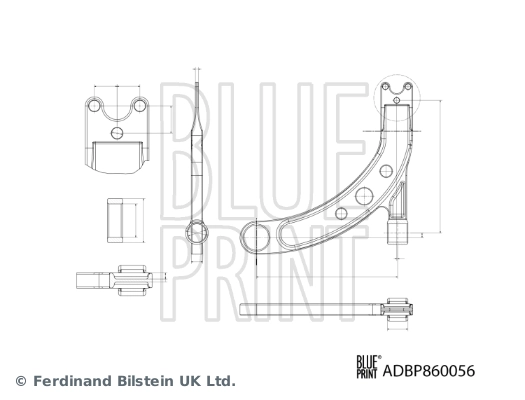 Bras de liaison, suspension de roue BLUE PRINT ADBP860056