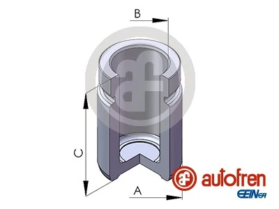 Piston, étrier de frein