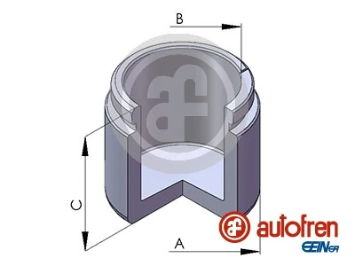 Piston, étrier de frein AUTOFREN SEINSA D025324