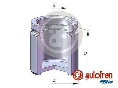 Piston, étrier de frein