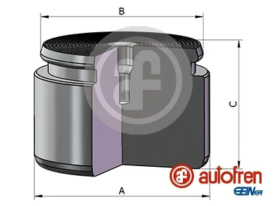 Piston, étrier de frein