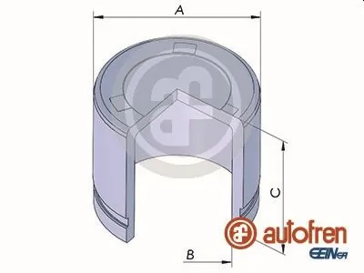 Piston, étrier de frein