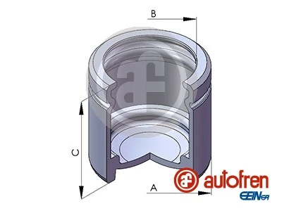 Piston, étrier de frein