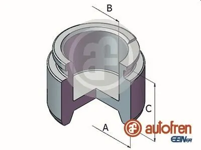 Piston, étrier de frein