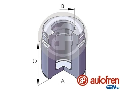 Piston, étrier de frein