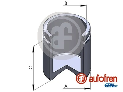 Piston, étrier de frein
