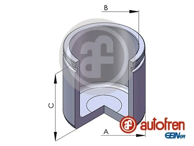 Piston, étrier de frein