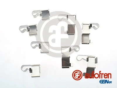 Kit d'accessoires, plaquette de frein a disque