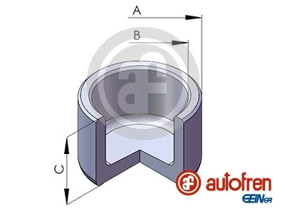 Piston, étrier de frein