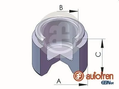 Piston, étrier de frein