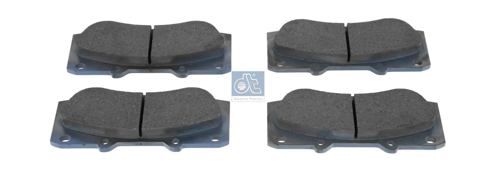 Kit de plaquettes de frein, frein à disque DT Spare Parts 14.94000