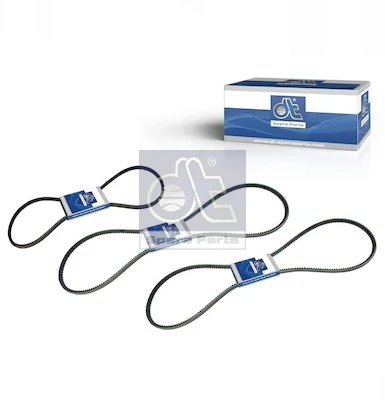 Jeu de courroies trapézoïdales DT Spare Parts 4.90718
