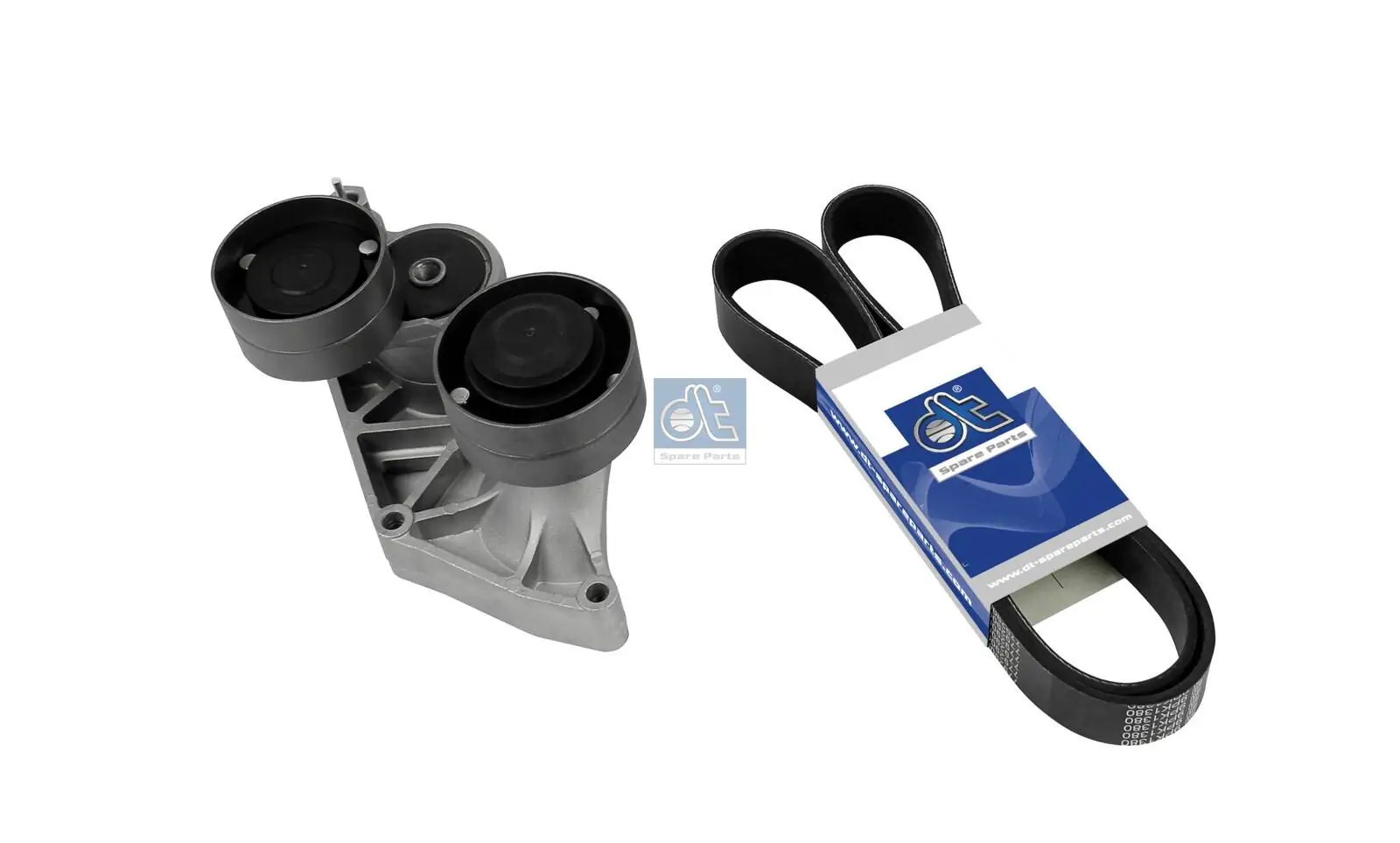 Tendeur de courroie, courroie trapézoïdale à nervures DT Spare Parts 5.94193