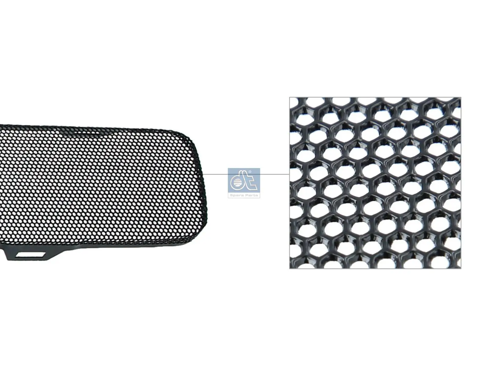 Cadre, grille de radiateur DT Spare Parts 1.23121