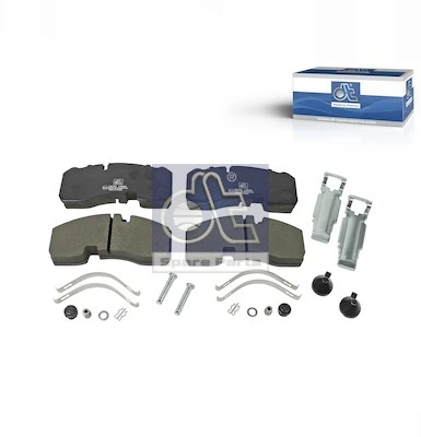 Kit de plaquettes de frein, frein à disque DT Spare Parts 10.14001