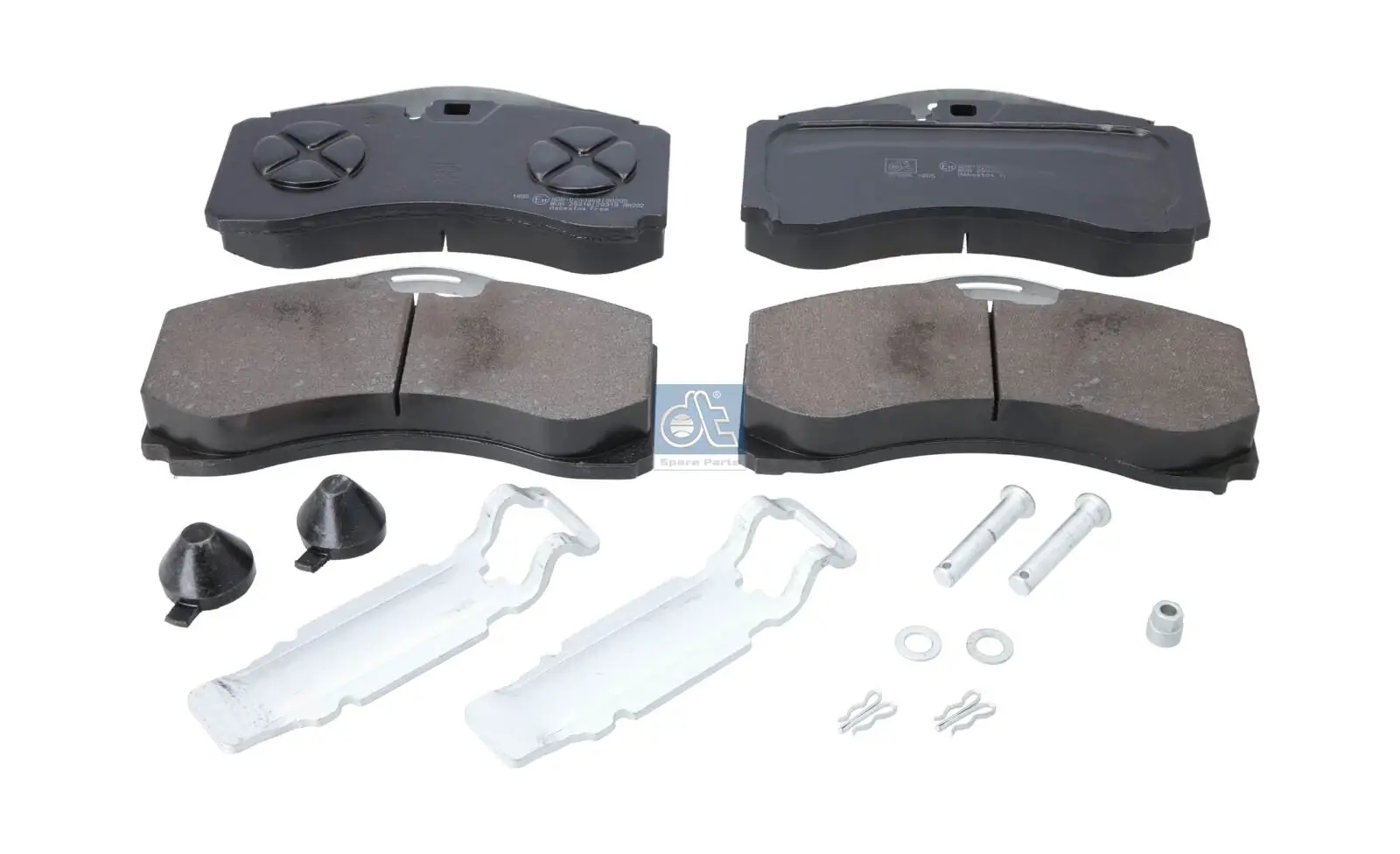 Kit de plaquettes de frein, frein à disque DT Spare Parts 10.34129