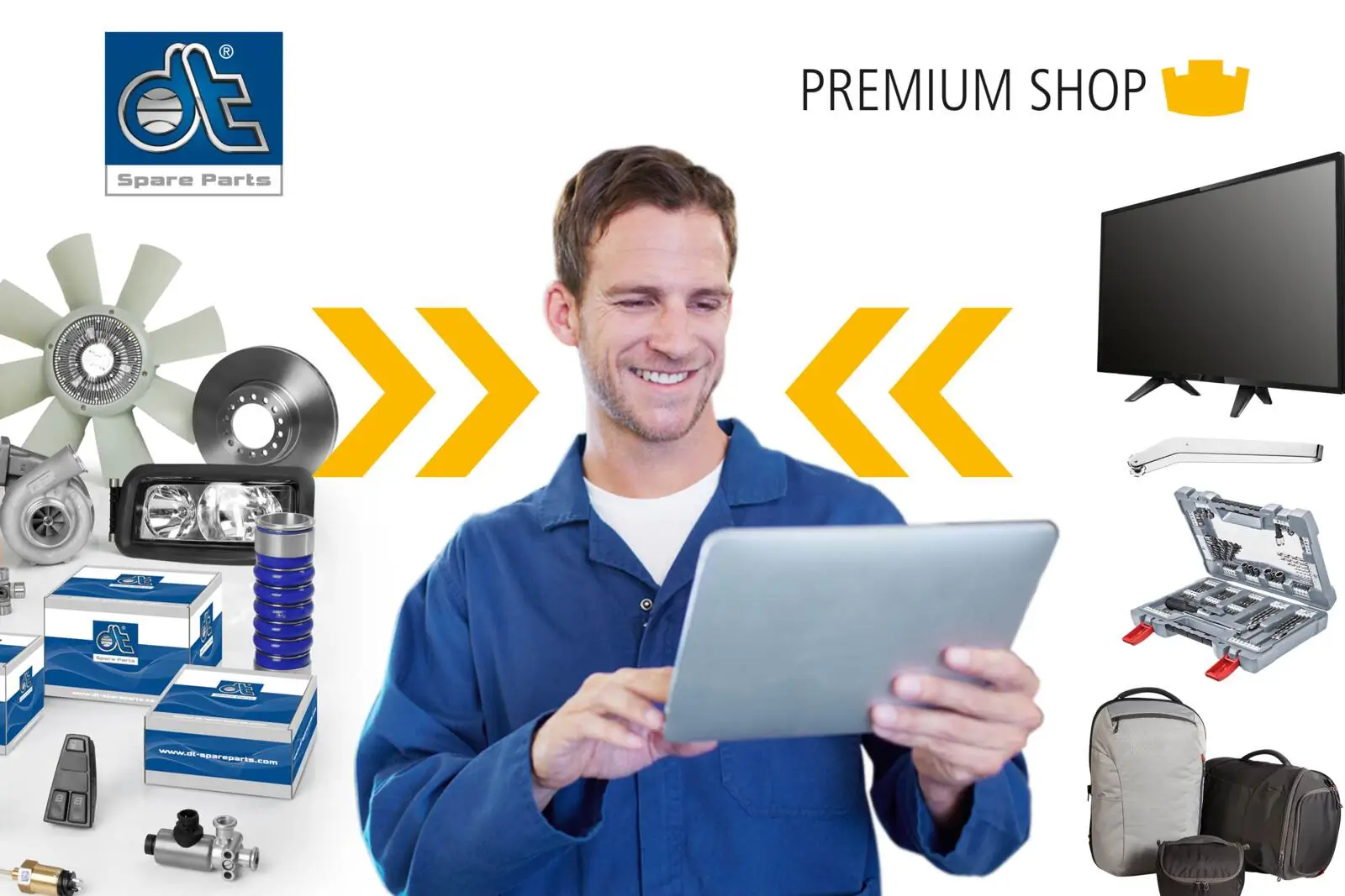 Rotule de barre de connexion DT Spare Parts 2.53254