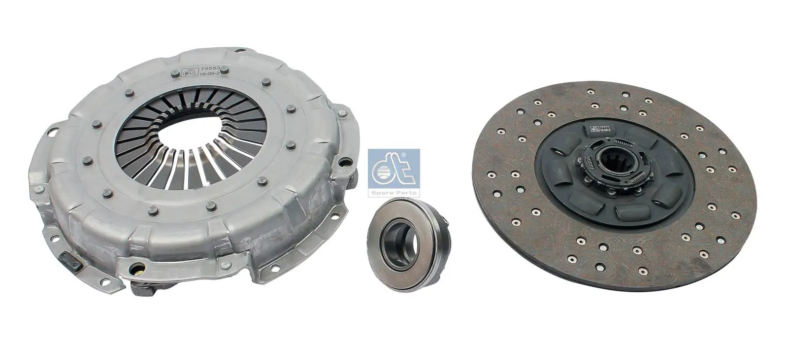 Kit d'embrayage DT Spare Parts 4.91344