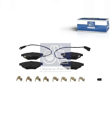Kit de plaquettes de frein, frein à disque DT Spare Parts 13.93102