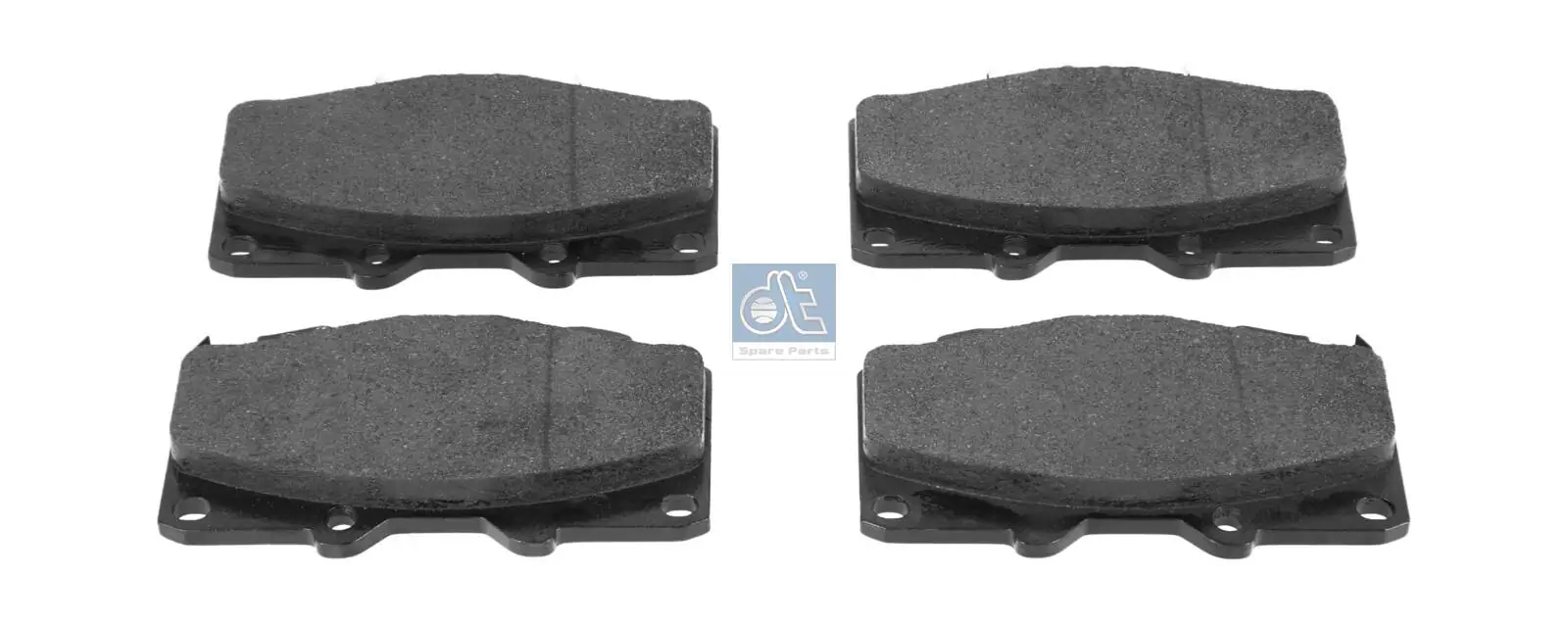 Kit de plaquettes de frein, frein à disque DT Spare Parts 14.94001