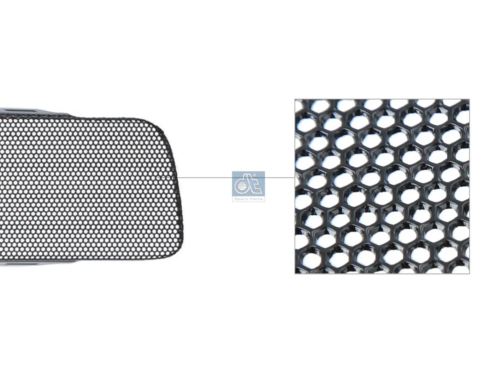 Cadre, grille de radiateur DT Spare Parts 1.23122