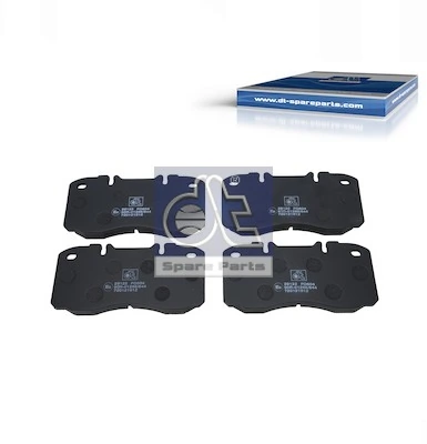 Kit de plaquettes de frein, frein à disque DT Spare Parts 7.92600