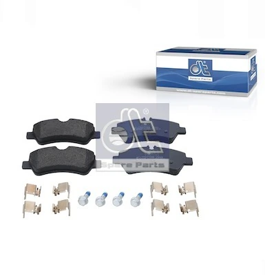 Kit de plaquettes de frein, frein à disque DT Spare Parts 13.93106