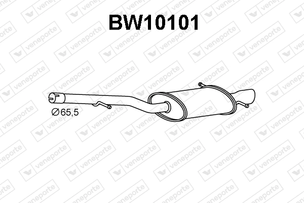 Rear Muffler