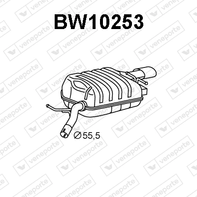 Rear Muffler