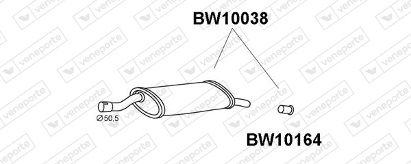 Rear Muffler